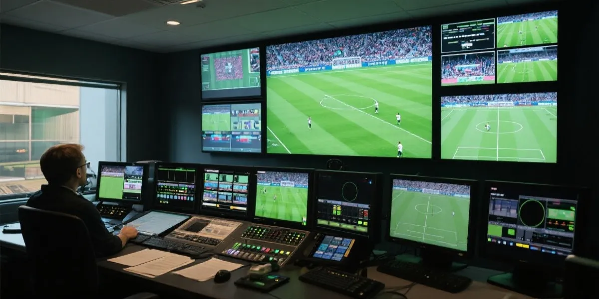 世界杯数字转播控制中心